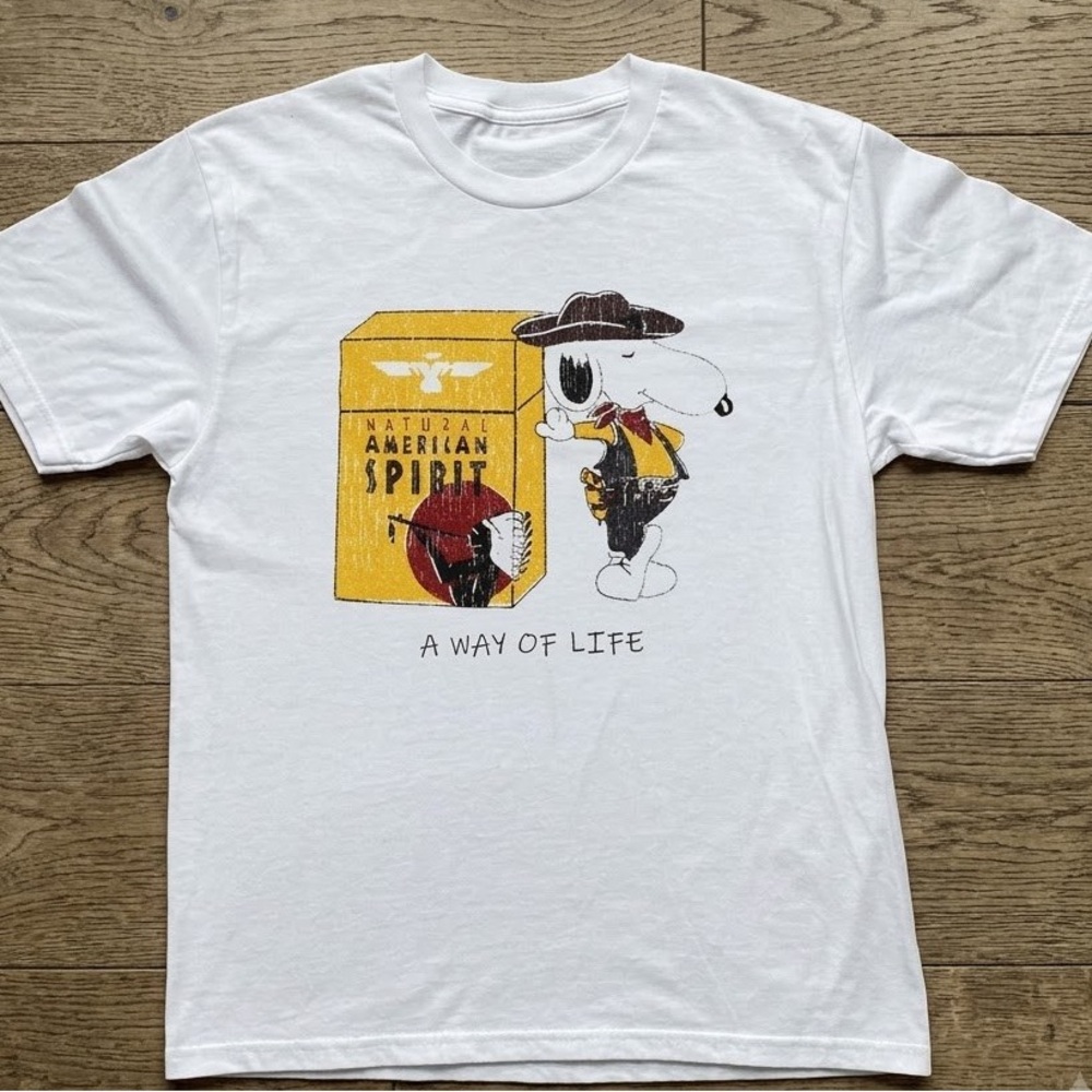 Snoopy cowboy Natural American Spirit A Way Of Life shirt